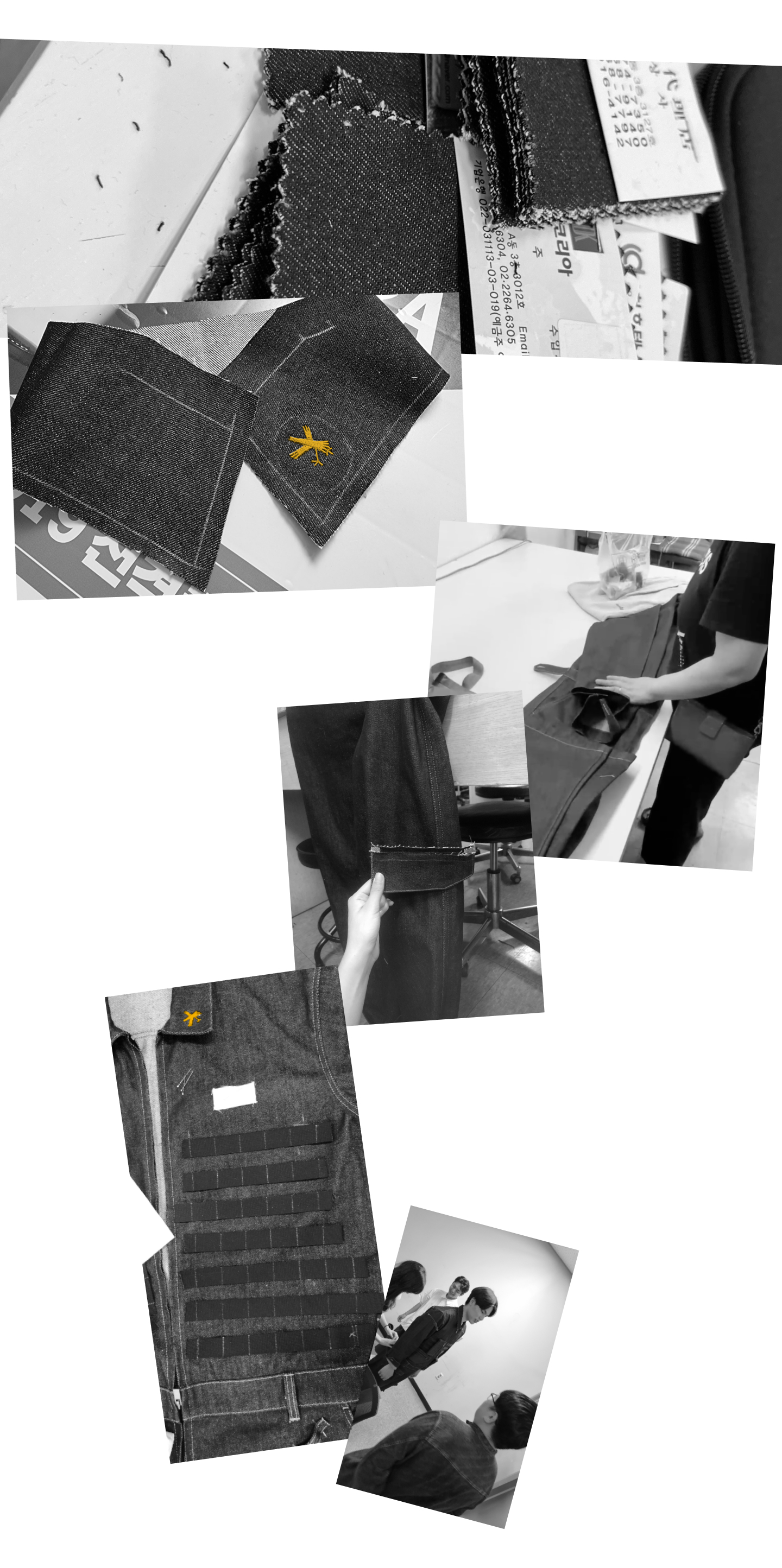 Images from sewing factory